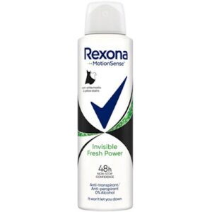 REXONA SPRAY INVISIBLE BLACK&WHITE INVISIBLE FRESH POWER 150m